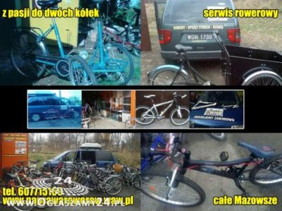 naprawa ROWERÓW I SPRZĘTU FITNESS
